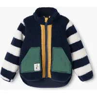 Liewood - Kid's Noam Pile Jacket - Fleecevest 128, blauw