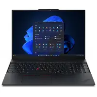 Lenovo ThinkPad E16 Gen 4 Intel Core 7 350-processor LPE-cores tot 3,60 GHz en P-cores tot 4,80 GHz, Windows 11 Pro 64, 512 GB SSD M.2 2242 PCIe Gen4 TLC Opal - 21YECTO1WWBE4, Eclipse Black