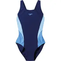 Speedo Colourblock Splice Muscleback Swimsuit