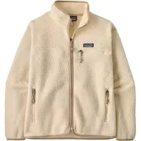 Patagonia - W's Retro Pile Jkt Natural voor Dames - Maat XXL - Beige