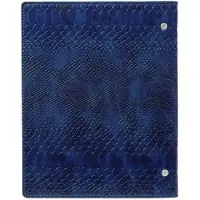 Kalpa 1016-75 Clipbook A5 Ringband Planner Croco Indigo 1 week per 2 paginas 2026-2027-2028