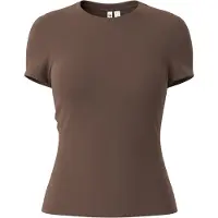 Pieces Shirt 'PCLula' chocoladebruin