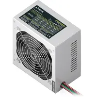 Aisens ASPC-500ATX-PSE, 500 W, 220 V, 50/60 Hz, 2,5 - 5 A, 28 A, 21 A