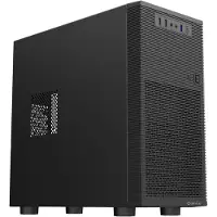 UNYKAch AERO C15, Midi-tower, computerbehuizing, zwart, Micro ATX, ITX, SGCC (koudgewalst staal), ABS (acrylonitril-butadieen-styreen), 13 cm