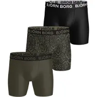 Björn Borg Sports Microfiber Boxershorts Heren (3-pack) L