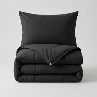 Fresh & Co Easy Dekbed Zonder Overtrek 4-Seizoenen - Zwart 140 x 200