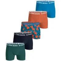 Björn Borg boxershorts (set van 5) Blauw Jongens Stretchkatoen All over print - maat 146