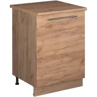 Vicco Wastafelkast Fame-Line, Goudkleurig Eiken/Goudkleurig Eiken, 60 cm