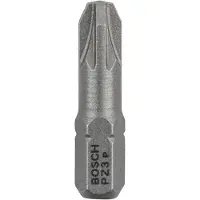 Bosch 2607001565 2607001565 Kruis-bit Aandrijving: 1/4 (6,3 mm) Uitvoering: Kruiskop Pozidriv PZ 3 25 mm