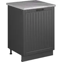 Vicco Wastafelkast Fame-Line Donkergrijs/Antraciet 60 cm, Model 63422