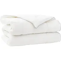 vidaXL Dekbed TRIER 140x220 cm 4 seizoenen 350 GSM Wit Hypoallergeen