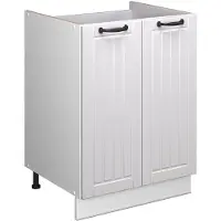 Vicco Wastafelkast Fame-Line Wit Landhuis/Wit 60 cm, Model 65105