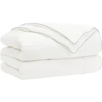vidaXL Dekbed 140x220 cm 4 seizoenen 200+300 GSM Australische Wol Wit