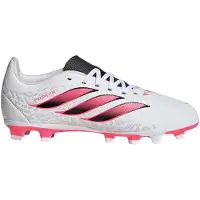 Adidas Predator Club Gras / Kunstgras Voetbalschoenen (MG) Kids Wit Zwart Roze