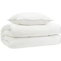 vidaXL Dekbed en Kussen Set 2 st 135x200 cm 4 seizoenen 200+300 GSM