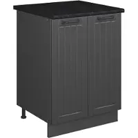 Vicco Wastafelkast Fame-Line Donkergrijs/Antraciet 60 cm, Model 65293