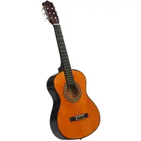 vidaXL Gitaar klassiek beginner kinderen 1/2 34" lindenhout