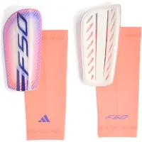 Adidas F50 League Scheenbeschermers Wit Paars Roze