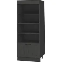 Vicco Keukenrek Fame-Line, Donkergrijs/Antraciet, 60 cm