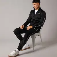 Ellesse Heren barelo taped poly trainingspak - Zwart