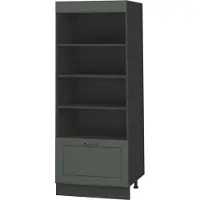 Vicco Keukenrek Fame-Line, Groen-Goud Landhuis/Antraciet, 60 cm