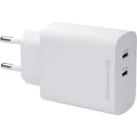 dbramante1928 EU-wandlader, 2x USB-C, 45W, wit