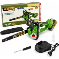 Procraft PKA33-1B accukettingzaag 20 V 304 mm borstelloos + 1x accu 4,0 Ah + oplader