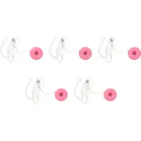 Torribaly 5x Roze Donut Luchtbevochtiger USB Kantoor Desktop Mini Draagbare Luchtreiniger