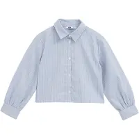We fashion Blouse blauw / lichtblauw / wit