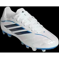 Adidas Copa Pure IV Club Gras / Kunstgras Voetbalschoenen (MG) Kids Wit Blauw Donkerblauw
