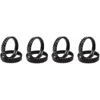 ISTOVO 8 Stuks Vervangende Rubberen Rupsbanden voor Mx8 Elite Mx6 Elite Mx8 Mx6 R0526100
