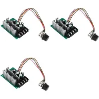 Exogio 3X 9V-55V 9/12/24/36/48/55V 40A Motor Snelheidsregelaar ZW40 Elektrische PWM Snelheidsregelaar met Omkeerbare Schakelaar