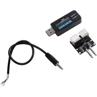 Kepptory USB2RIG Radio USB-Geluidskaartconnector voor voor -Radio'S, Ondersteunt PTT met VOX-Besturing en Heeft een Uitbreidingskaart.