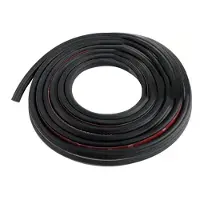 Typecat Autodeurrubber Afdichtingsstrip, Dubbellaags L-Vormige Afdichtingsstrip voor Auto'S (10 M)