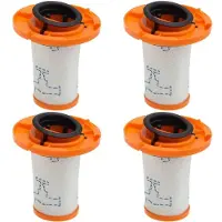 Exogio 4X Vervangend ZR009014 Wasbaar Filter, voor XForce voor Flex Snoerloze Stofzuigermodellen 12 60 13 60 14 80 16 60