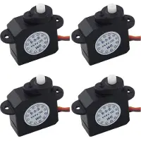 Torribaly 4 STUKS Nieuwe 2.1g Micro-Type Servo 180 Graden Rotatie DM-S0020 2g Plastic Servomotor 4.8V-6V
