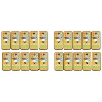 Typecat 20 Stuks Draadloze Schakelaars, 3-Snelheden Afstandsbediening met Timing, voor E27 Plafondventilatorlamp, 1-4 Uur Afstandsbediening met Timing