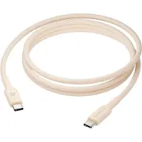 Dbramante1928 BRD Kabel, 1,5 meter, USB-C naar USB-C, 60W - Beige