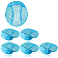 Kepptory 6-Pack Hard Hat Liner Zweetband, Koelende Mesh Inzetstukken voor Veiligheidshelmen, Wasbare en Herbruikbare Helm Padding