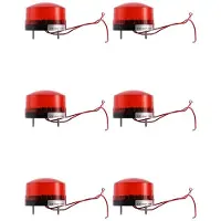 Typecat 6X AC 220V Industriële LED-Flitser Stroboscooplamp Ongevalwaarschuwingslamp Rood LTE-5061 de