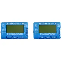 Torribaly 2X CellMeter 8 AOK 8S Servotest met Elektrisch Display Servotester met Smalle Frequentie Batterijontlader Aeromodelling-Tester
