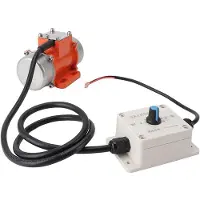 Semoic 12V Vibratiemotor Aluminiumlegering 4000RPM Instelbare Snelheid Borstelloze Betonvibrator voor Apparatuur (15W)