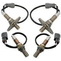 Jojomino 4 Stuks Zuurstofsensor voor LX470 voor Land Base 4.7L 1998-2002 Upstream Downstream 234-4154 234-4169