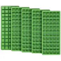 Tlily 5 Pcs Silicone Food Molds for Harvest Right Freeze Dryer Harvest Right Medium Square Trays Dividers Food Mold