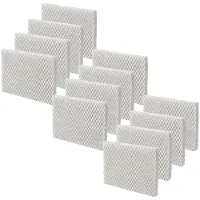 Tlily 12 Stuks Vervangende Filters voor MD1-0034 Verdamperbevochtiger Accessoires Model EV100 EV200 EVDC300 EVDC500