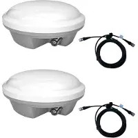 Torribaly 2X AG-30 RTK GNSS Hoge Precisie Onderzoeksantenne Full-Band GPS Satellietsignaalontvanger met 5M TNC Adapterkabel