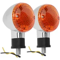 Exogio Motorfiets Richtingaanwijzer Retro Indicator Lamp Cafe Racer Knipperlicht voor Bolt Xv950 R/C Spec 2014-2018 A