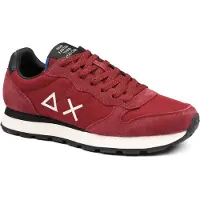 Sun68 Sneakers laag 'Tom Solid' donkerrood
