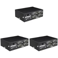 Torribaly 3X MT-RS104 Actieve SeriëLe RS232-Splitter 1 Naar 4 RS232 Bidirectionele Switchersplitter 4 Naar 1 met Voedingsadapter - EU-Stekker