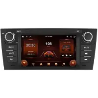 Torribaly Autoradio voor 3 Serie E90, 2 Din 7Inch Android 13 2G&64G Carplay Android Auto GPS FM Multimediaspeler